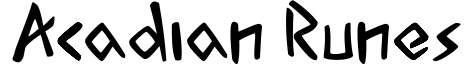 Acadian Runes