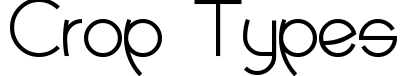 Crop Types