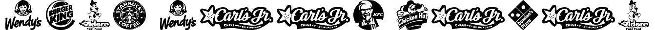 Fast Food logos