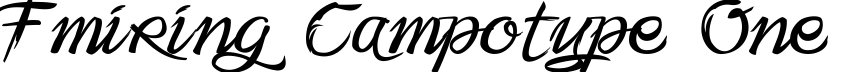 Fmiring Campotype One