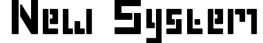 New System