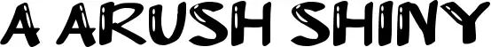 A Arush Shiny