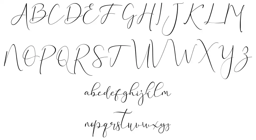 Abiggailfont specimens