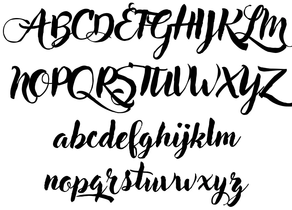 Adleryfont specimens
