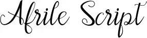 Afrile Script