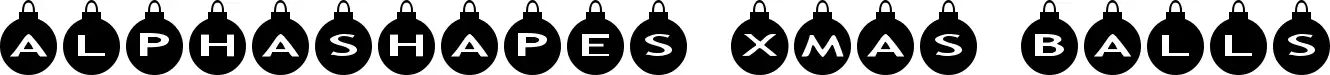 AlphaShapes xmas balls