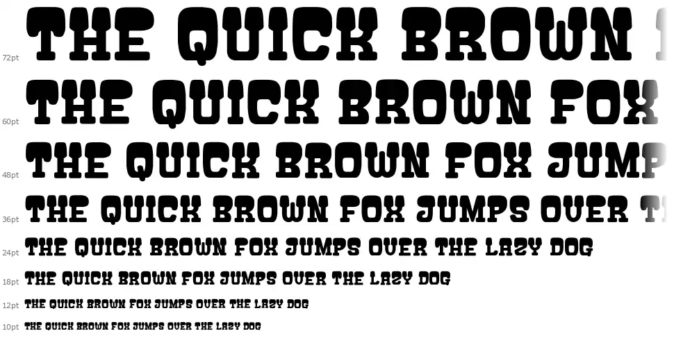 Atama Serif Gfont waterfall