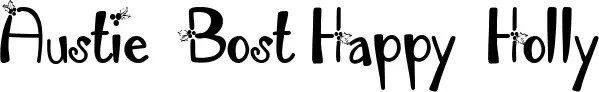 Austie Bost Happy Holly