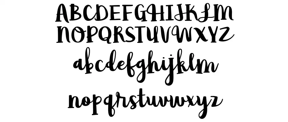 Avacado & Limefont specimens