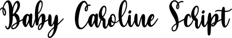 Baby Caroline Script