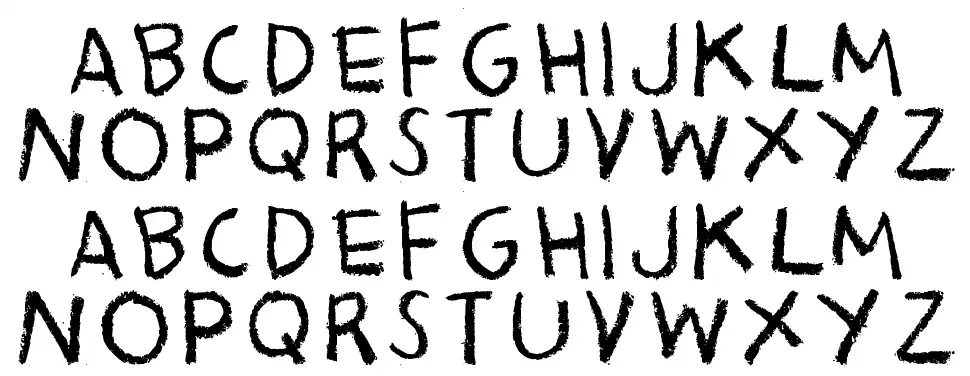 Bacon Kingdomfont specimens