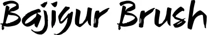 Bajigur Brush