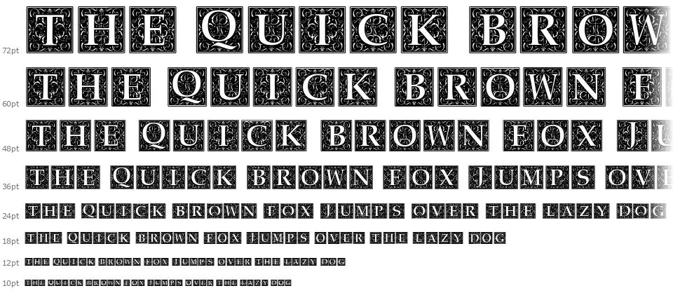 Baroque Explosionfont waterfall