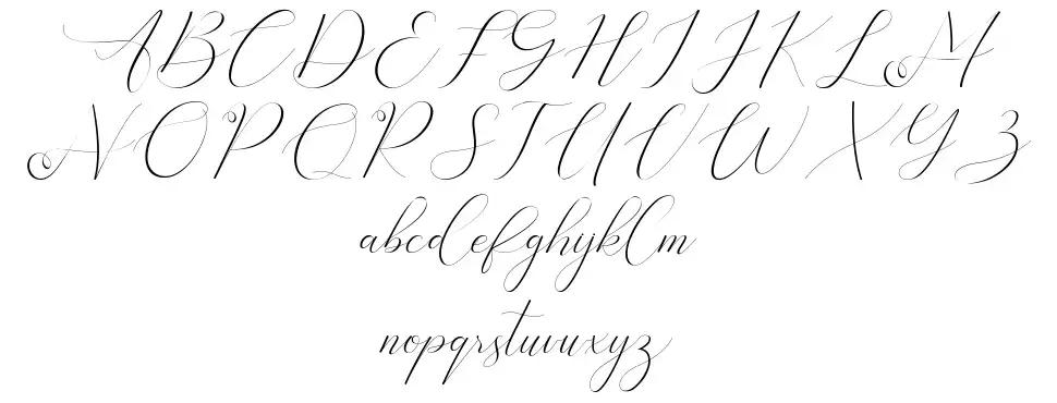 Batheyfont specimens
