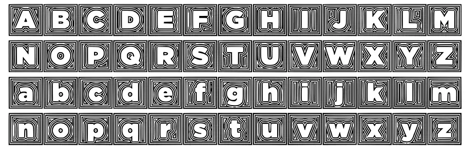 Batmans Tripfont specimens