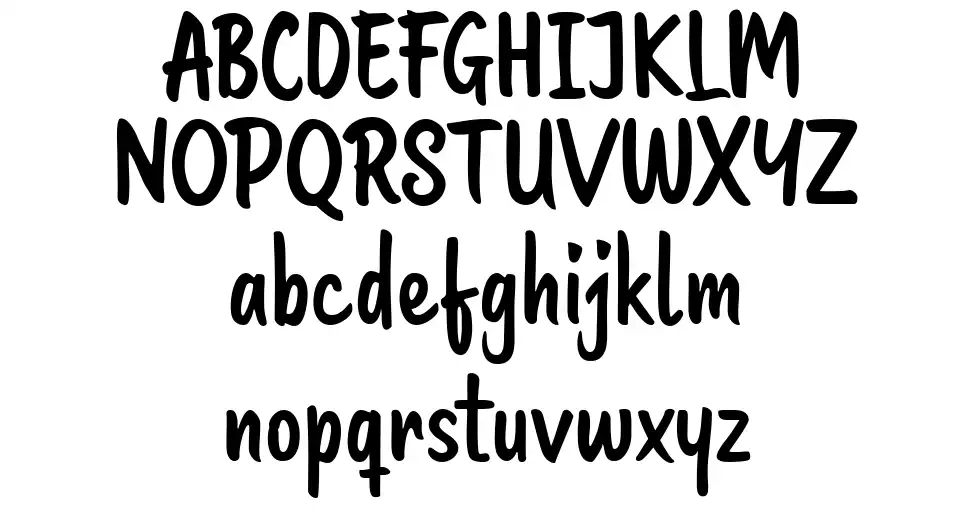 Be Great Fontsafont specimens