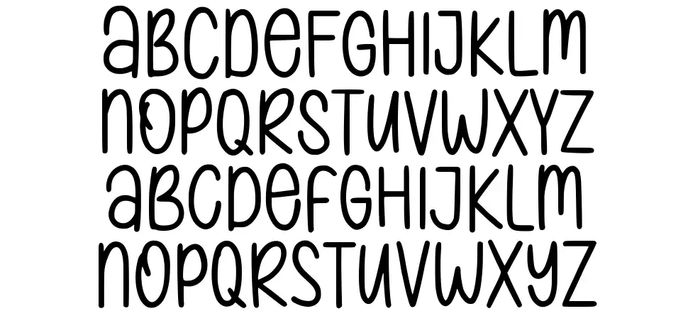 Beans And Breakfont specimens