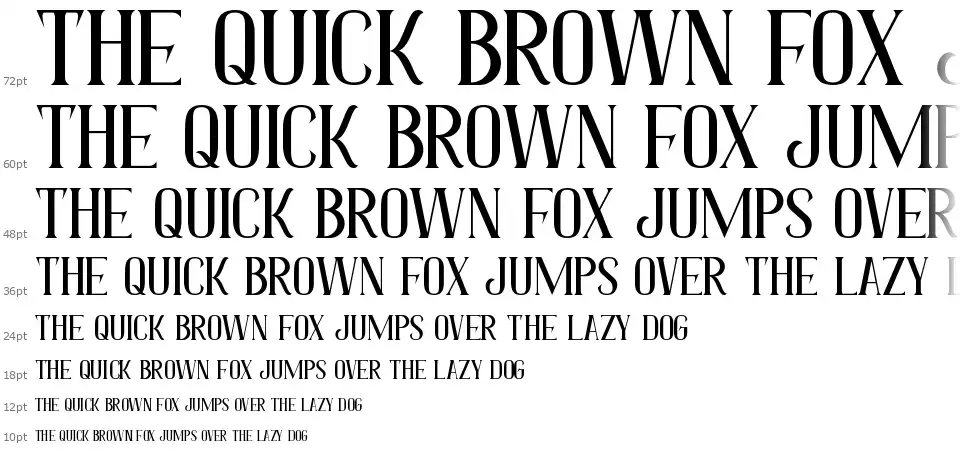Beige Wavefont waterfall