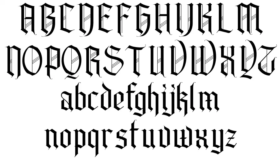 Belligoesfont specimens
