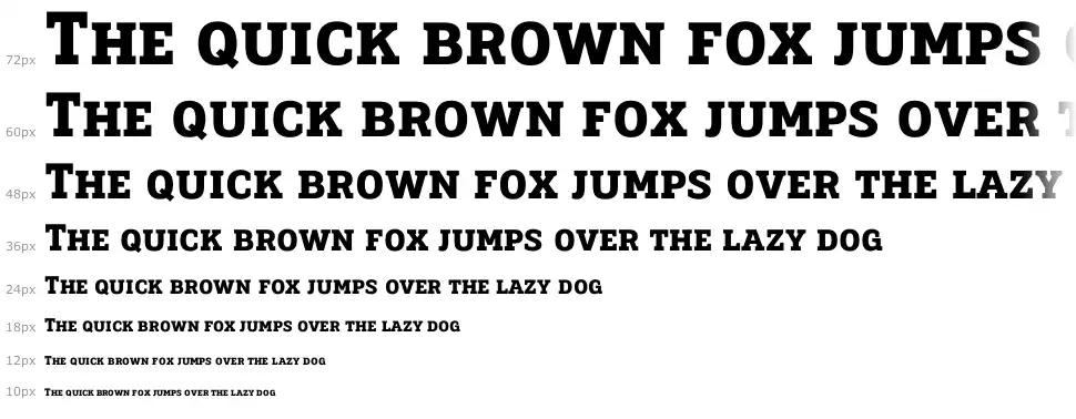 Biotrip Serif Capsfont waterfall