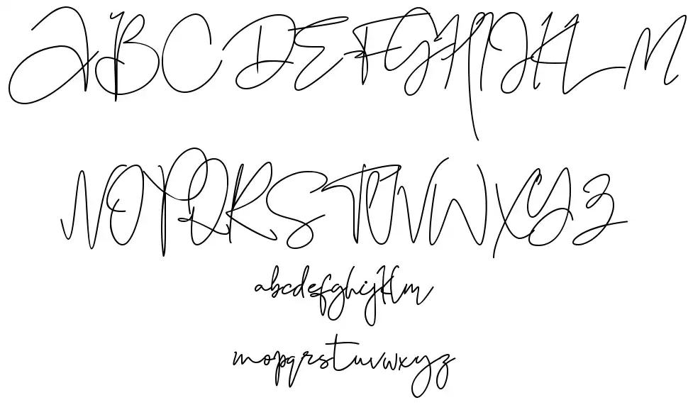 Black Pink Summerfont specimens