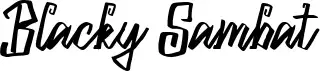 Blacky Sambat
