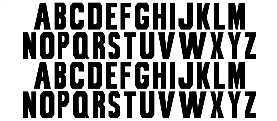 Bou Collegiatefont specimens