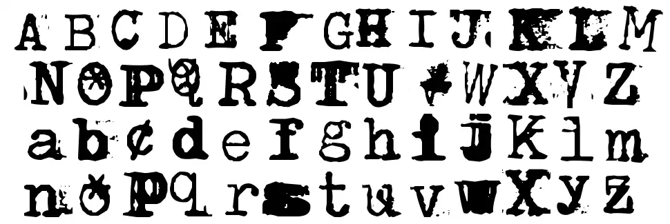 BrentonscrawlTypefont specimens