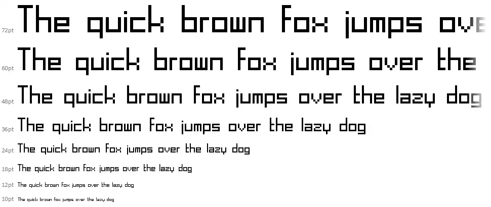 BSquarefont waterfall