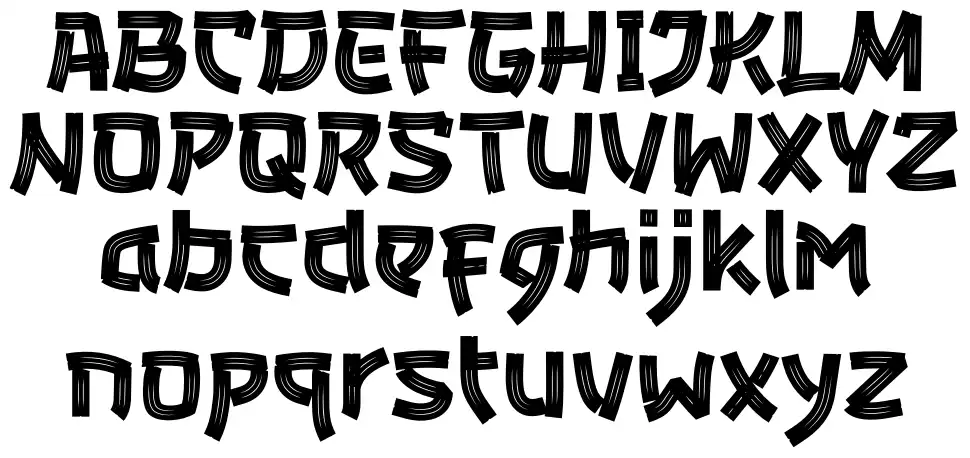 Bunkasaifont specimens