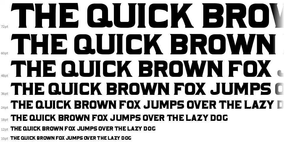 Cabaret Displayfont waterfall