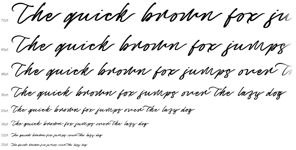 Captivatefont waterfall