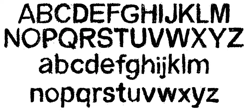 CF Blackboardfont specimens