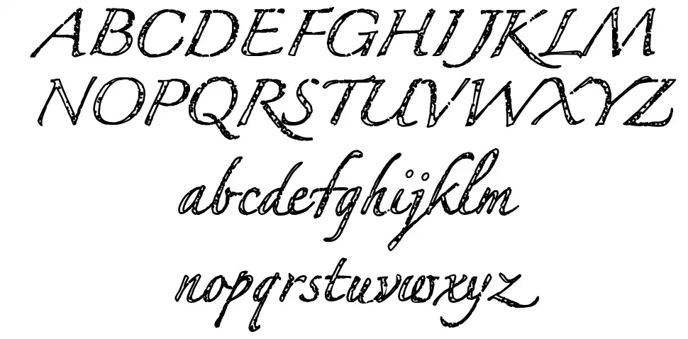 CF My Best Friendfont specimens