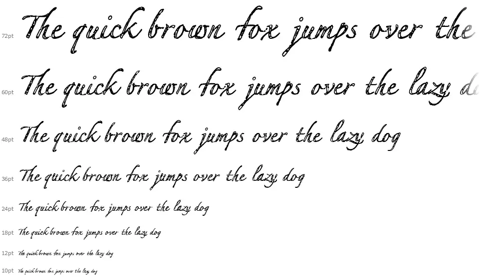 CF My Best Friendfont waterfall