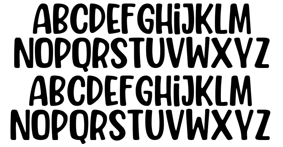 Cherish Momentfont specimens