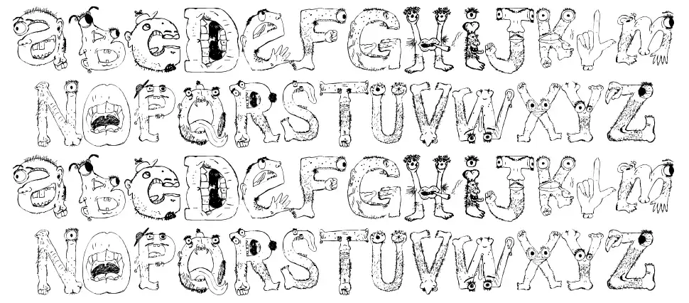 Chi fontfont specimens