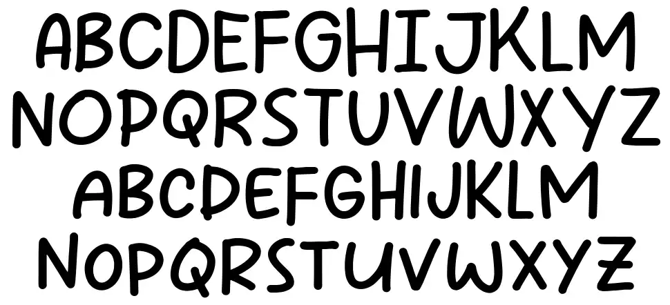 Chickenicfont specimens
