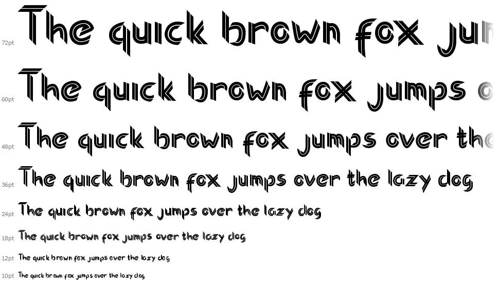 Christmas Monogramfont waterfall