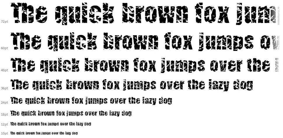 CM Corrugedfont waterfall