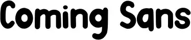 Coming Sans