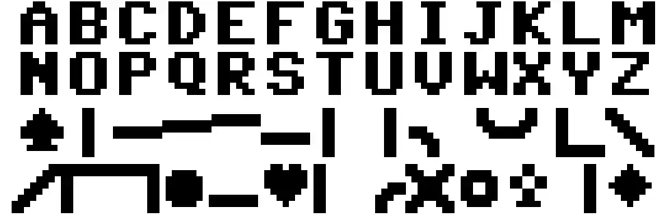 Commodore Serverfont specimens