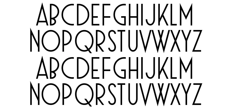 Crescendofont specimens