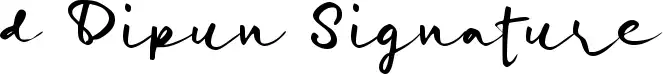d Dipun Signature