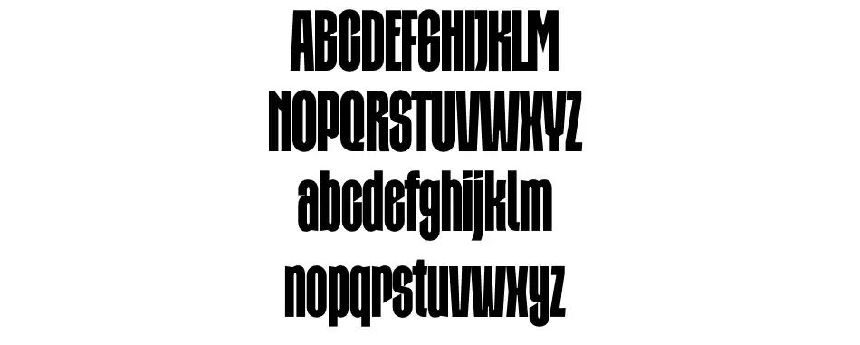 Daltown Esemplari Daltownfont specimens