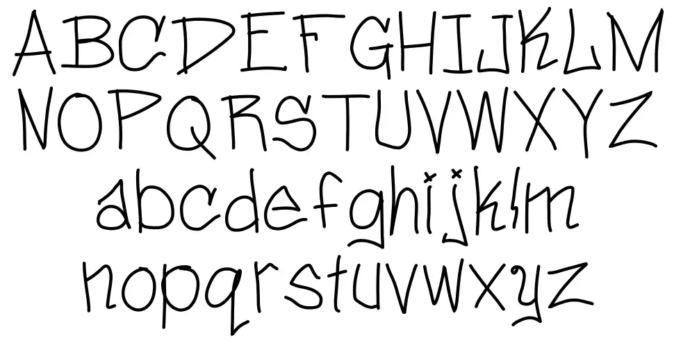 Davey Handfont specimens