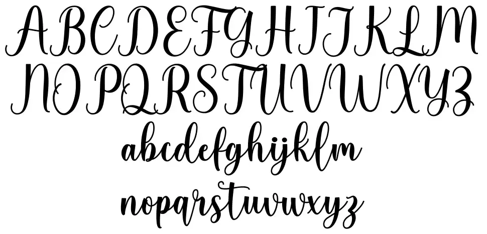 Daylovefont specimens