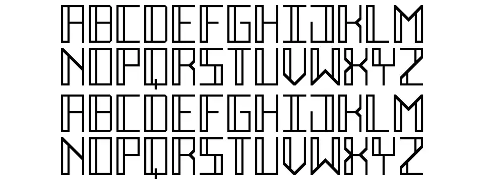 Deco Futurefont specimens