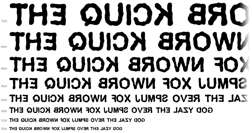 Deliriumfont waterfall