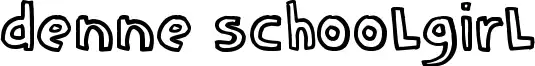 Denne schooLgirL